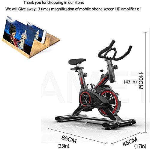 KJU LKNJLL Circuito Fitness Club 30 Lbs.Flywheel Revolución Ciclo de Entrenamiento Cardio - Mecanismo de Resistencia Manual Ajustable KJU LKNJLL Circuito Fitness Club 30 Lbs.Flywheel Revolución Ciclo de Entrenamiento Cardio - Mecanismo de Resistencia Manual Ajustable