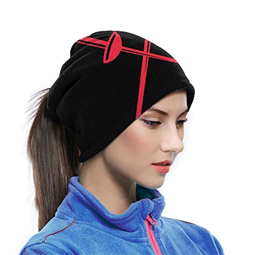 KKLDOGS Esgrima espadas de microfibra calentador de cuello bufanda para el clima frío invierno deportes al aire libre bandana pasamontañas unisex