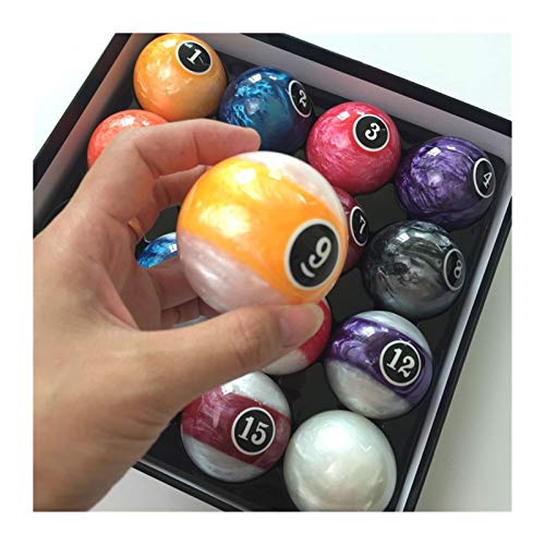 KKLL Bolas De Billar 57.2mm Resina Piscina Juego Completo De Bolas Estándar De 2 1/4" Bolas KKLL Bolas De Billar 57.2mm Resina Piscina Juego Completo De Bolas Estándar De 2 1/4" Bolas