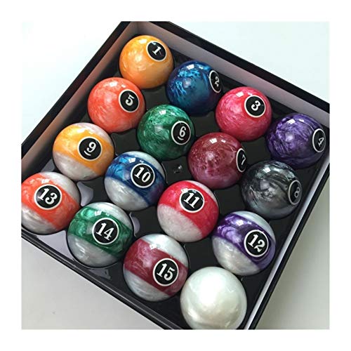 KKLL Bolas De Billar 57.2mm Resina Piscina Juego Completo De Bolas Estándar De 2 1/4" Bolas KKLL Bolas De Billar 57.2mm Resina Piscina Juego Completo De Bolas Estándar De 2 1/4" Bolas