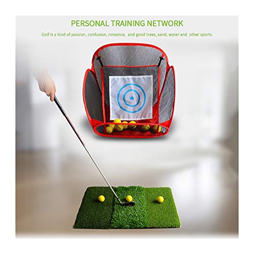 KKLL Folding Portable Golf GOL Meta Net Golf Rod Rod Training Net Interior Outdoor Deportes Equipo De Entrenamiento