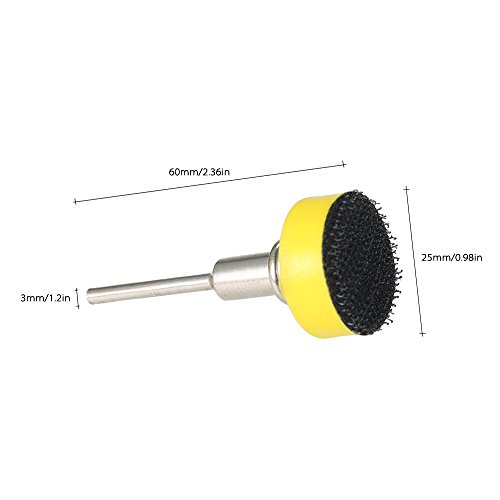 KKmoon 1"lijado disco lijado disco 100-3000 papel de lija con 1 pulgada abrasivo placa de almohadilla polaco + 1/8" mango para herramienta rotativa Dremel (100piezas 25mm) KKmoon 1"lijado disco lijado disco 100-3000 papel de lija con 1 pulgada abrasivo placa de almohadilla polaco + 1/8" mango para herramienta rotativa Dremel (100piezas 25mm)