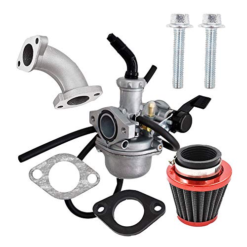 KKmoon 22mm Carburador con Filtro de Aire Kit para 110cc 125cc CRF SSR Sunl Taotao Pit Bike ATV KKmoon 22mm Carburador con Filtro de Aire Kit para 110cc 125cc CRF SSR Sunl Taotao Pit Bike ATV