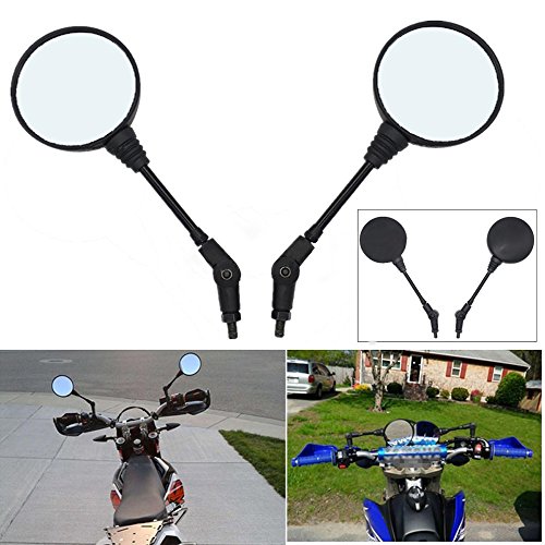 KKmoon Espejo Retrovisor Moto Manillar Plegable con Abrazadera Retrovisores Moto Universal para Street Cars Universal Scooters KKmoon Espejo Retrovisor Moto Manillar Plegable con Abrazadera Retrovisores Moto Universal para Street Cars Universal Scooters