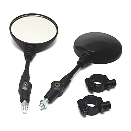 KKmoon Espejo Retrovisor Moto Manillar Plegable con Abrazadera Retrovisores Moto Universal para Street Cars Universal Scooters KKmoon Espejo Retrovisor Moto Manillar Plegable con Abrazadera Retrovisores Moto Universal para Street Cars Universal Scooters