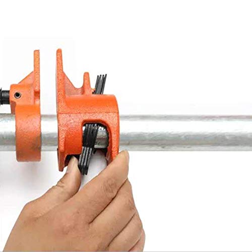 KKmoon Juego de Abrazaderas para Tuberías 4 Paquetes de Abrazaderas de Tubo de Encolado de Madera de 1/2 '', Hierro Fundido Profesional para Trabajo Pesado KKmoon Juego de Abrazaderas para Tuberías 4 Paquetes de Abrazaderas de Tubo de Encolado de Madera de 1/2 '', Hierro Fundido Profesional para Trabajo Pesado
