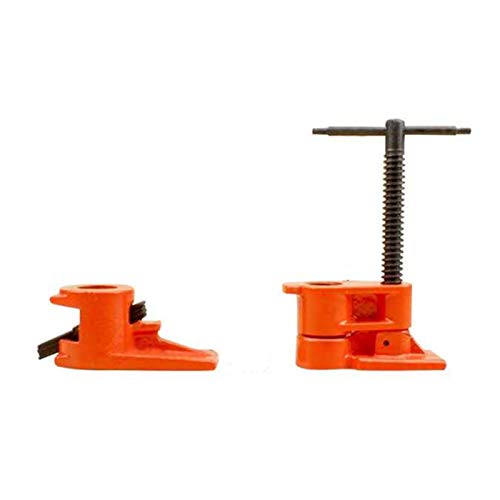 KKmoon Juego de Abrazaderas para Tuberías 4 Paquetes de Abrazaderas de Tubo de Encolado de Madera de 1/2 '', Hierro Fundido Profesional para Trabajo Pesado KKmoon Juego de Abrazaderas para Tuberías 4 Paquetes de Abrazaderas de Tubo de Encolado de Madera de 1/2 '', Hierro Fundido Profesional para Trabajo Pesado