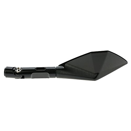 KKmoon Par de Espejo Retrovisor de Motocicleta de CNC Aluminio Retrovisor Lateral Universal Elegante para Bicicleta Eléctrica de Scooter KKmoon Par de Espejo Retrovisor de Motocicleta de CNC Aluminio Retrovisor Lateral Universal Elegante para Bicicleta Eléctrica de Scooter