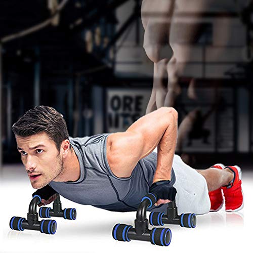 KKOODLL Soporte de Push-up de Fitness Soporte de Push-up en Forma de H Equipo de Entrenamiento de Pecho de Fitness Equipo de Fitness Interior Gimnasio Entrenador de Fitness