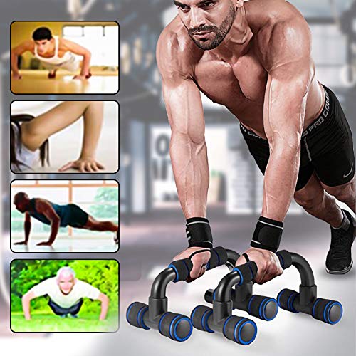 KKOODLL Soporte de Push-up de Fitness Soporte de Push-up en Forma de H Equipo de Entrenamiento de Pecho de Fitness Equipo de Fitness Interior Gimnasio Entrenador de Fitness