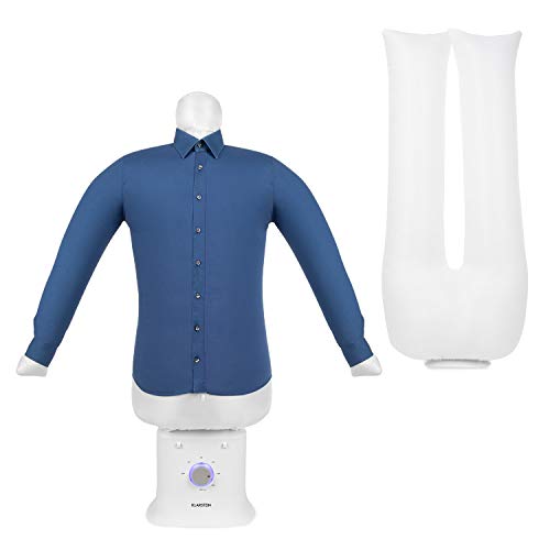 KLARSTEIN ShirtButler Deluxe Secadora y planchadora automática - 2 en 1: Secadora y planchadora, Calentador de Seguridad de 1250 W, tecnología HotAir Tension, Temporizador: 0-180 MIB. Nylon Oxford KLARSTEIN ShirtButler Deluxe Secadora y planchadora automática - 2 en 1: Secadora y planchadora, Calentador de Seguridad de 1250 W, tecnología HotAir Tension, Temporizador: 0-180 MIB. Nylon Oxford