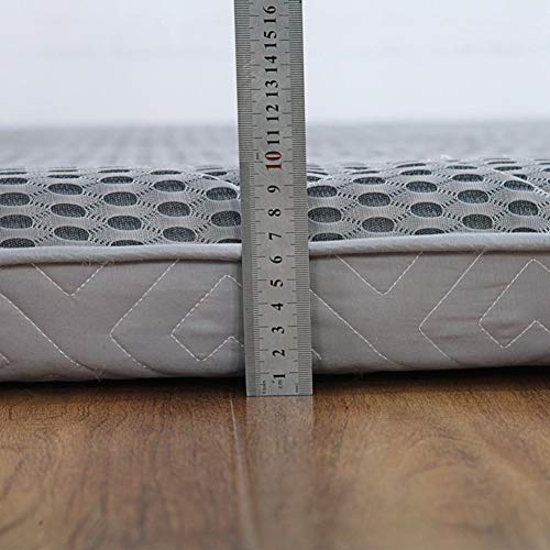 K.LSX Estera De Tatami Futon Japonés, 10 Cm De Espesor Respirable Colchón Espuma Plegable Cama Colchón Apto para Dormitorios Inicio Hotel-e 150x190cm(59x75inch) K.LSX Estera De Tatami Futon Japonés, 10 Cm De Espesor Respirable Colchón Espuma Plegable Cama Colchón Apto para Dormitorios Inicio Hotel-e 150x190cm(59x75inch)