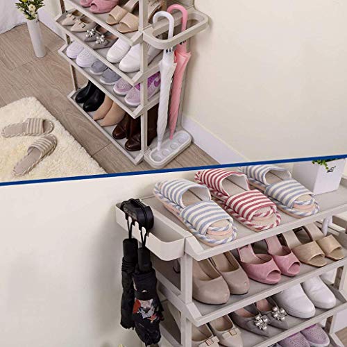 KMMK Zapatero Gap Storage Rack Baño Zapatillas Marco Dormitorio Rack de Almacenamiento Estante Simple para Dormitorio