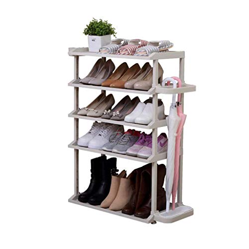 KMMK Zapatero Gap Storage Rack Baño Zapatillas Marco Dormitorio Rack de Almacenamiento Estante Simple para Dormitorio