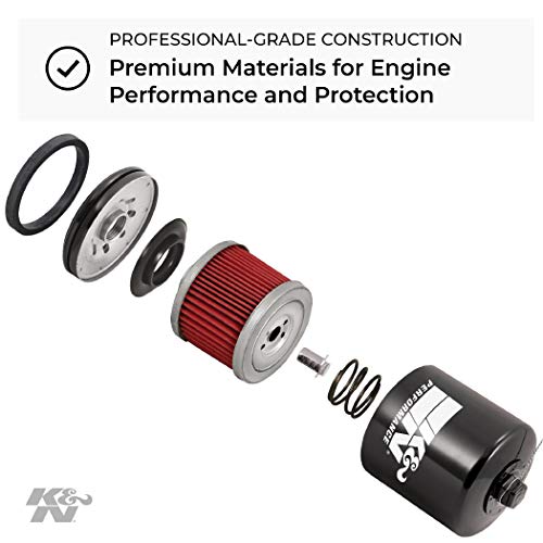K&N KN-153 Filtro de aceite Oil Filter Powersport Canister Moto K&N KN-153 Filtro de aceite Oil Filter Powersport Canister Moto
