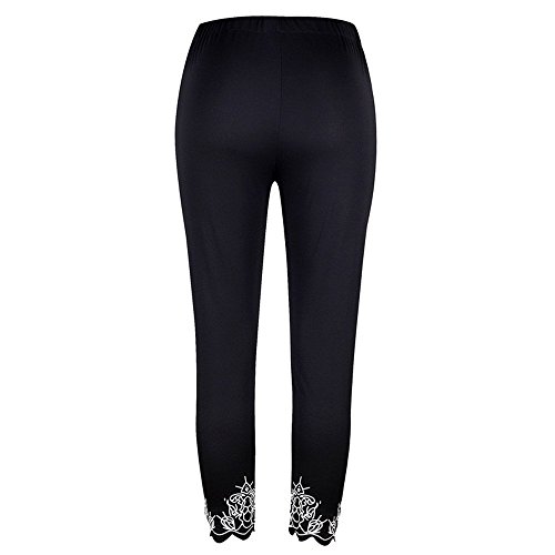 Kneris Leggings Mujer Fitness Suaves Elásticos Mallas para Yoga Running Pilates 3/4 Pantalones