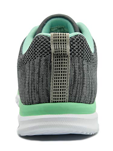 Knixmax-Zapatillas Deportivas para Mujer, Zapatillas de Running Fitness Sneakers Zapatos de Correr Aire Libre Deportes Casual Zapatillas Ligeras para Correr Transpirable, EU39 Gris Verde Knixmax-Zapatillas Deportivas para Mujer, Zapatillas de Running Fitness Sneakers Zapatos de Correr Aire Libre Deportes Casual Zapatillas Ligeras para Correr Transpirable, EU39 Gris Verde