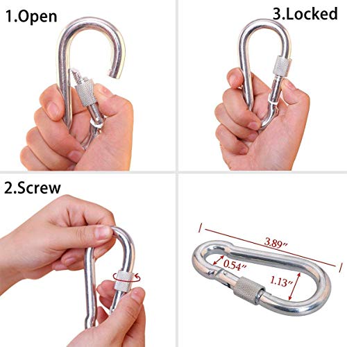 Knowing 20M*8MM Cuerda Escalada Profesional Cuerda de Seguridad con 2 Mosquetones para Usos Al Aire Libre Emergencia Supervivencia Camping Caza Pesca (Negro) Knowing 20M*8MM Cuerda Escalada Profesional Cuerda de Seguridad con 2 Mosquetones para Usos Al Aire Libre Emergencia Supervivencia Camping Caza Pesca (Negro)