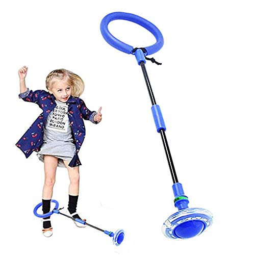 Knowing Bola de Salto de Tobillo, Anillo de Salto Intermitente, LED Plegable Saltar Bola, Colorida Anillo de Salto de Tobillo, para Niños Juegos Divertidos para Adultos Deportes Aire Libre (Azul) Knowing Bola de Salto de Tobillo, Anillo de Salto Intermitente, LED Plegable Saltar Bola, Colorida Anillo de Salto de Tobillo, para Niños Juegos Divertidos para Adultos Deportes Aire Libre (Azul)