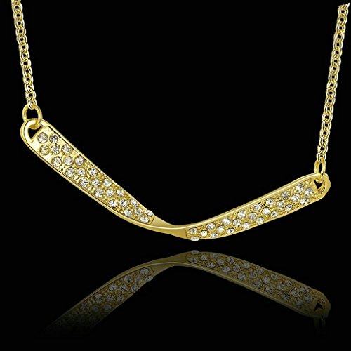 KnSam Joyería de Moda Collar de Plata Mujer, Chapado en Plata Boomerang Colgante Cristal para Mujer Joya Original Joya Original KnSam Joyería de Moda Collar de Plata Mujer, Chapado en Plata Boomerang Colgante Cristal para Mujer Joya Original Joya Original