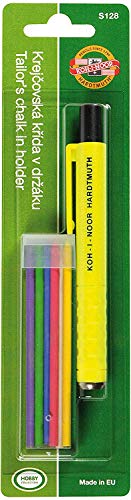 Koh-I-Noor S128PN8004BL - Bolígrafo de Jabón de Sastre 1 Paquete, Multicolor Koh-I-Noor S128PN8004BL - Bolígrafo de Jabón de Sastre 1 Paquete, Multicolor