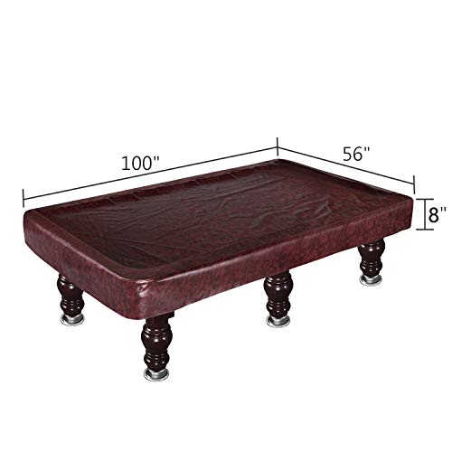 Kohree Cubierta Antipolvo para Mesa de Billar 7/8/9 pies Cubierta Impermeable de protección Total -Resistente, Impermeable y protección UV Kohree Cubierta Antipolvo para Mesa de Billar 7/8/9 pies Cubierta Impermeable de protección Total -Resistente, Impermeable y protección UV