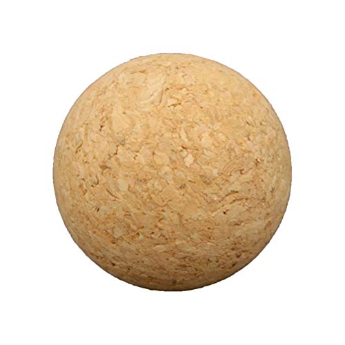 Kohyum Juego de 12 bolas de futbolín, bolas de corcho natural, muy silenciosas, de corcho natural, futbolín, futbolín