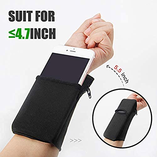Kohyum Muñequera deportiva, para correr, gimnasio, para ciclismo, tarjetas de teléfono móvil Kohyum Muñequera deportiva, para correr, gimnasio, para ciclismo, tarjetas de teléfono móvil