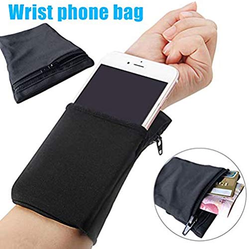 Kohyum Muñequera deportiva, para correr, gimnasio, para ciclismo, tarjetas de teléfono móvil Kohyum Muñequera deportiva, para correr, gimnasio, para ciclismo, tarjetas de teléfono móvil
