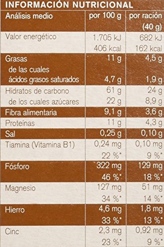 Kölln | Muesli de avena integral con chocolate y avellanas | 500 g