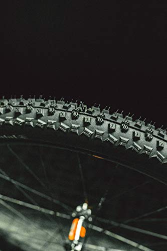KOM Cycling Kit de reparación de neumáticos tubulares para Bicicletas 8 Colores! Arregla daños de neumáticos de Bicicleta montañera y de Carrera - Incluye Horquilla y escariador de reparación