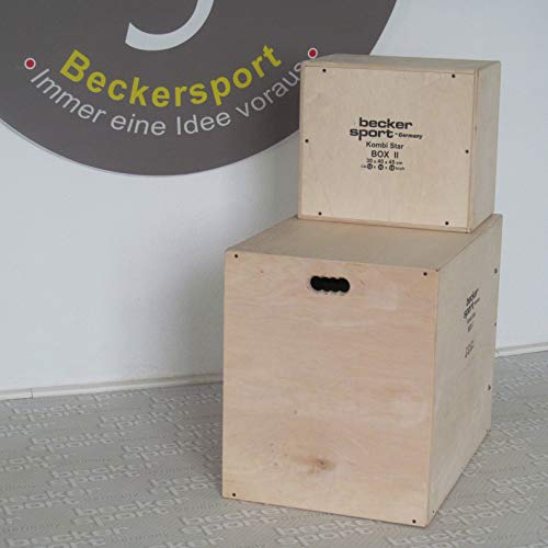 KombiStar Box I y BOX II - Juego de 12 alturas de salto, 9 variantes mini parquur y 9 variantes escalonadas (BSG 28943) KombiStar Box I y BOX II - Juego de 12 alturas de salto, 9 variantes mini parquur y 9 variantes escalonadas (BSG 28943)