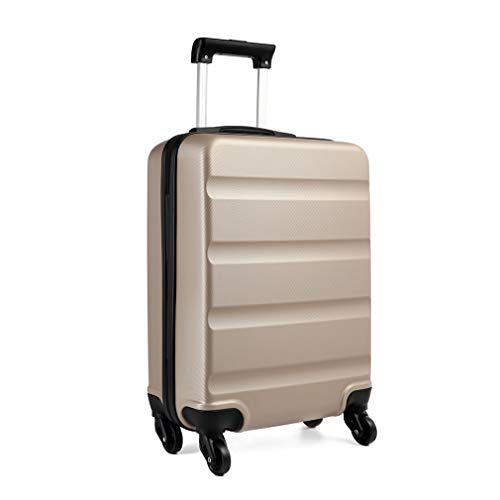 Kono Maletas de Viaje Cabina 55 x 38 x 20 cm 4 Ruedas Rígida Ligera ABS Kono Maletas de Viaje Cabina 55 x 38 x 20 cm 4 Ruedas Rígida Ligera ABS
