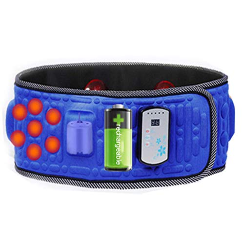 KOSHSH Correa Massager Eléctrico Adelgaza, Mujeres Masajes Cintura para Adelgazar Ejercicio Pierna Vientre Grasa Masajeador Abdomen Calefacción KOSHSH Correa Massager Eléctrico Adelgaza, Mujeres Masajes Cintura para Adelgazar Ejercicio Pierna Vientre Grasa Masajeador Abdomen Calefacción