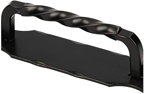 KOTARBAU® - Tirador de puerta de hierro forjado de 190 mm, color negro KOTARBAU® - Tirador de puerta de hierro forjado de 190 mm, color negro