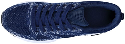 KOUDYEN Unisex Zapatillas Deportivas de Mujer Ligero Running Sneakers Hombre Deporte Zapatos Negro Azul Gris Rojo,fz888-darkblue-EU45