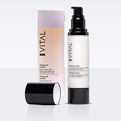 KPSVITAL OLEALEAF Crema Facial Nutritiva | Olea Europaea | Hidratante | Antioxidante | Cóctel Hialurónico | Colágeno | Arginina | Todo Tipo de Pieles, 50 ml KPSVITAL OLEALEAF Crema Facial Nutritiva | Olea Europaea | Hidratante | Antioxidante | Cóctel Hialurónico | Colágeno | Arginina | Todo Tipo de Pieles, 50 ml