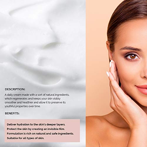 KPSVITAL OLEALEAF Crema Facial Nutritiva | Olea Europaea | Hidratante | Antioxidante | Cóctel Hialurónico | Colágeno | Arginina | Todo Tipo de Pieles, 50 ml KPSVITAL OLEALEAF Crema Facial Nutritiva | Olea Europaea | Hidratante | Antioxidante | Cóctel Hialurónico | Colágeno | Arginina | Todo Tipo de Pieles, 50 ml