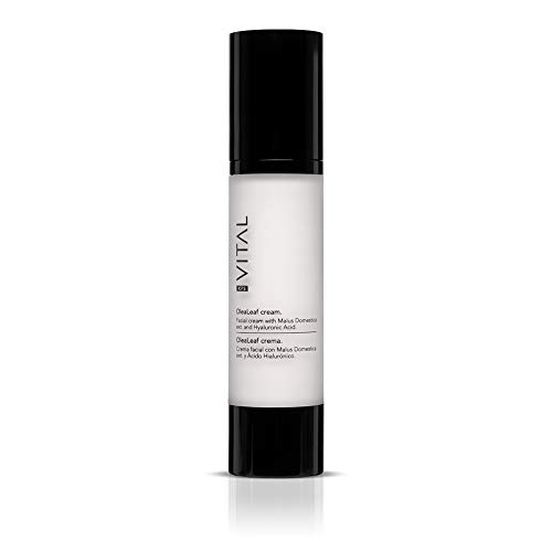 KPSVITAL OLEALEAF Crema Facial Nutritiva | Olea Europaea | Hidratante | Antioxidante | Cóctel Hialurónico | Colágeno | Arginina | Todo Tipo de Pieles, 50 ml KPSVITAL OLEALEAF Crema Facial Nutritiva | Olea Europaea | Hidratante | Antioxidante | Cóctel Hialurónico | Colágeno | Arginina | Todo Tipo de Pieles, 50 ml
