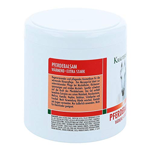 Kräuterhof 2197 - Bálsamo para caballos (extrafuerte, 500 ml) Kräuterhof 2197 - Bálsamo para caballos (extrafuerte, 500 ml)