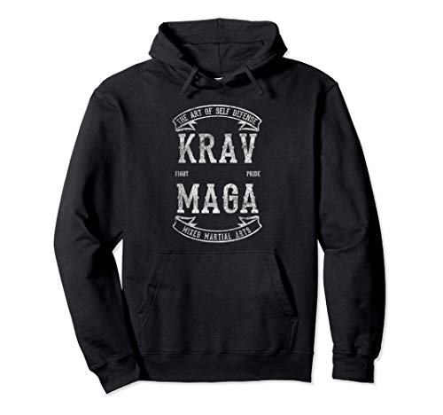 Krav Maga Artes marciales mixtas MMA Autodefensa Sudadera con Capucha