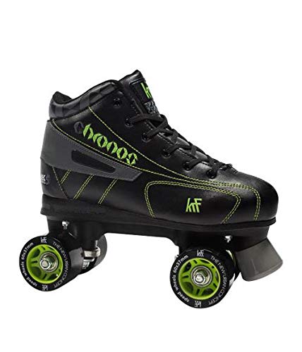KRF The New Urban Concept Des Krf Patin C Espec Chronos Botas Hockey y Patinaje sobre Ruedas, Adultos Unisex, Multicolor (Gris/Verde), 41 KRF The New Urban Concept Des Krf Patin C Espec Chronos Botas Hockey y Patinaje sobre Ruedas, Adultos Unisex, Multicolor (Gris/Verde), 41