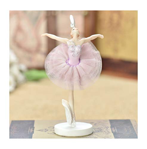 Kronleuchter Bailarín de Ballet Baile de la Muchacha púrpura carácter de Regalo de cumpleaños Decoración (Color : B)