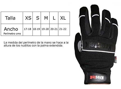 KrosteK Par de Guantes Full Fingers Entrenamiento Funcional (XS) - Guantes de Dedo Largo para Evitar los Callos. Entrenamiento Funcional.