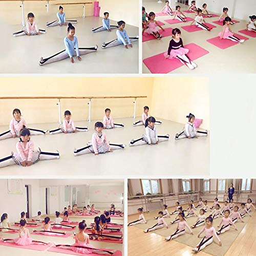 KRUIHAN 2 Piezas Niñas Baile Latino Bandas de Resistencia-Pilates Yoga Cinturón Elástico de Estiramiento Cinturón Elástico de Ballet Cuerda de Ejercicio Tirante para Gimnasia Deportes Entrenamiento