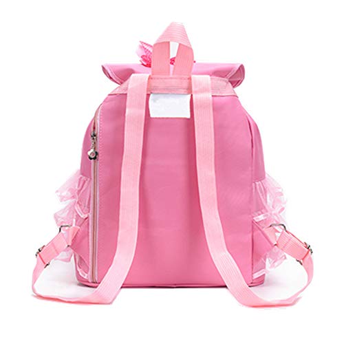 KRUIHAN Niñita Princesa Mochila de Baile - Ballet Gimnasia Nadando Colegio Aire Libre Viajar Yoga Bolso de Deporte Mochila Bailarina Zapato Vestido Equipaje Maleta Rosado KRUIHAN Niñita Princesa Mochila de Baile - Ballet Gimnasia Nadando Colegio Aire Libre Viajar Yoga Bolso de Deporte Mochila Bailarina Zapato Vestido Equipaje Maleta Rosado