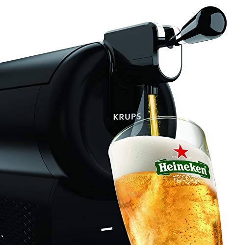 Krups Dispensador de cerveza The Sub Compact VB641810 - Tirador de cerveza para barriles de 2 l, mantiene la temperatura a 2 º, hasta 15 días de frescura, compatible con una gran variedad de cervezas