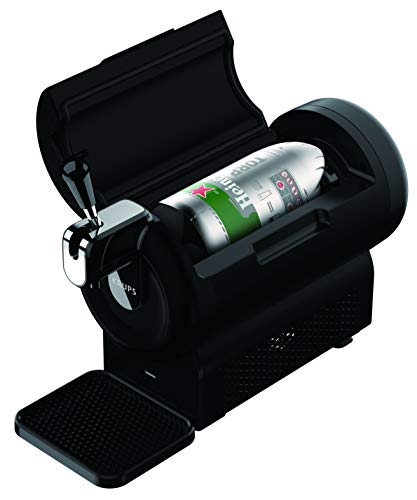Krups Dispensador de cerveza The Sub Compact VB641810 - Tirador de cerveza para barriles de 2 l, mantiene la temperatura a 2 º, hasta 15 días de frescura, compatible con una gran variedad de cervezas Krups Dispensador de cerveza The Sub Compact VB641810 - Tirador de cerveza para barriles de 2 l, mantiene la temperatura a 2 º, hasta 15 días de frescura, compatible con una gran variedad de cervezas