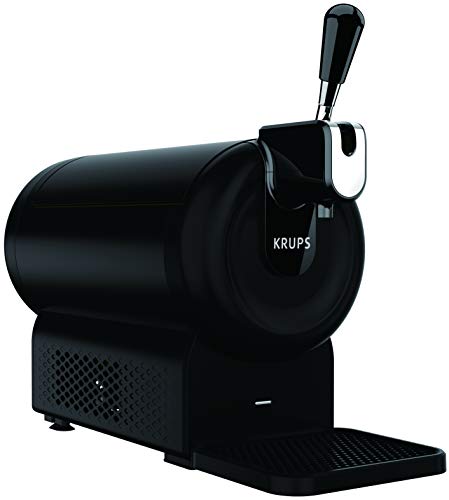 Krups Dispensador de cerveza The Sub Compact VB641810 - Tirador de cerveza para barriles de 2 l, mantiene la temperatura a 2 º, hasta 15 días de frescura, compatible con una gran variedad de cervezas