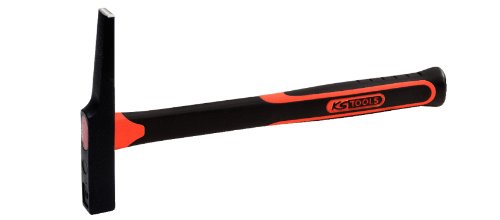 KS Tools 142.4030 Martillo de electricista, forma francesa, peso de la cabeza 200 g